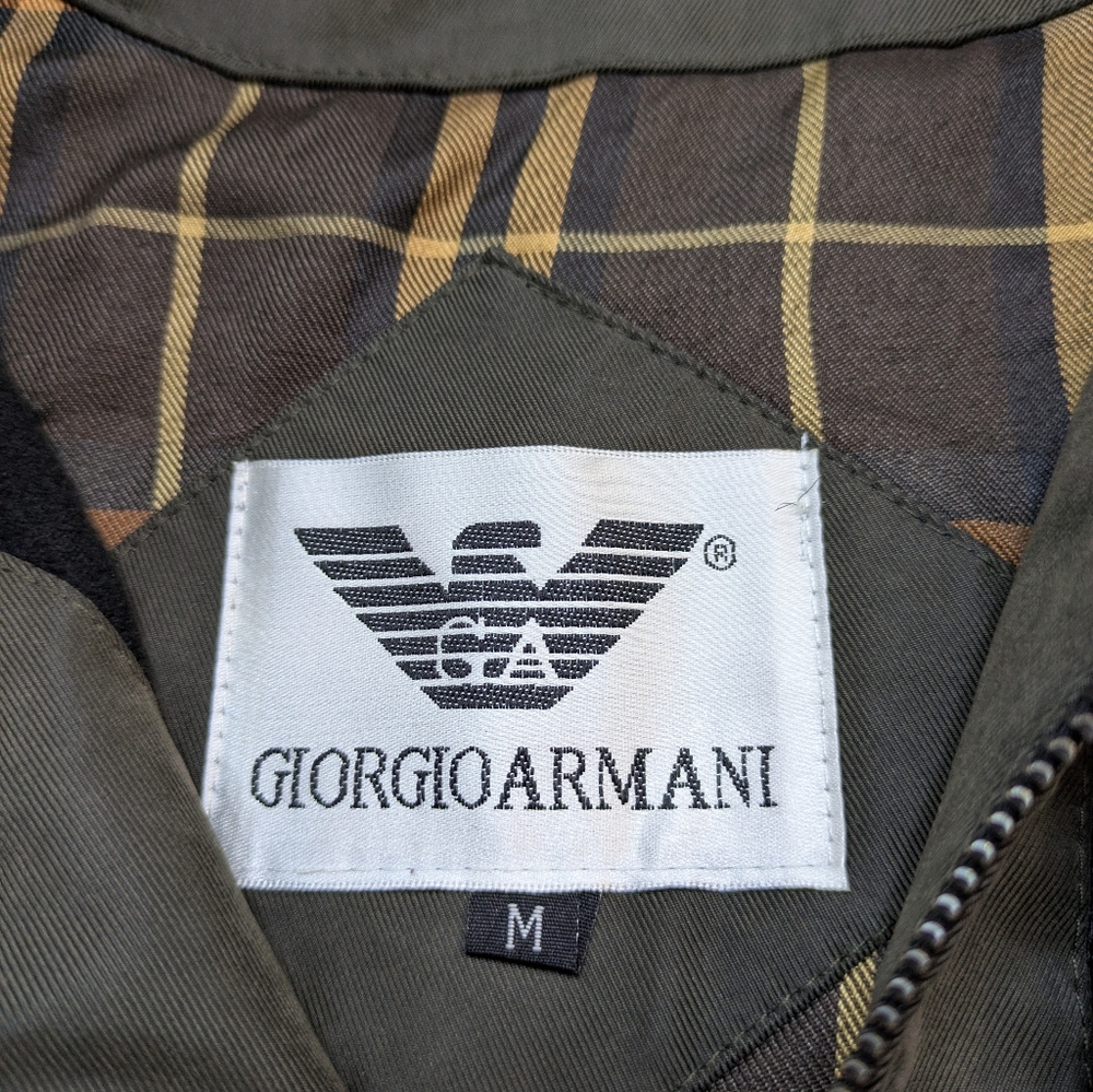 Giorgio Armani Olive Military Jacket - Picture 2 of 11
